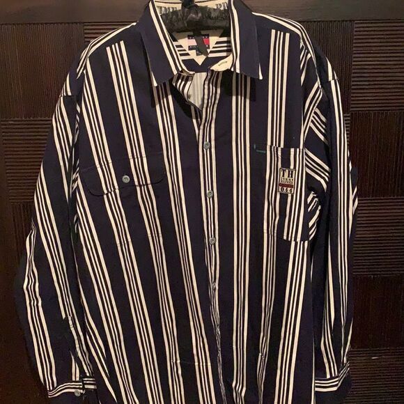 Tommy Hilfiger Nautical striped button down - Picture 3 of 3